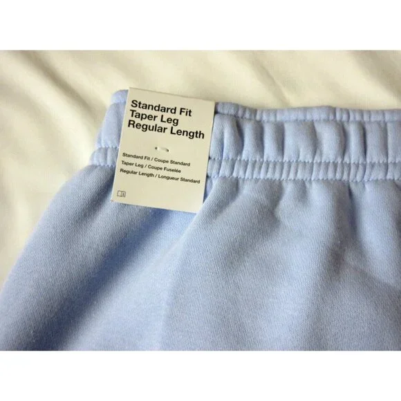 Nike Sportswear Men's Tapered Leg Fleece Lined Jogger pants Light Marine Blue - Picture 4 of 4